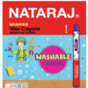 Nataraj Jumbo Washable Crayons 8clr